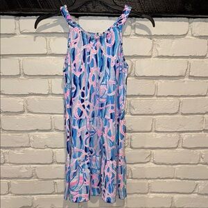 Lilly Pulitzer girls mini Loro dress size xl excellent use condition